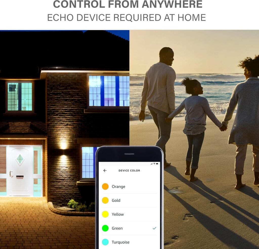 Echo (4th Gen) | Twilight Blue with Sengled Matter Smart Bulb