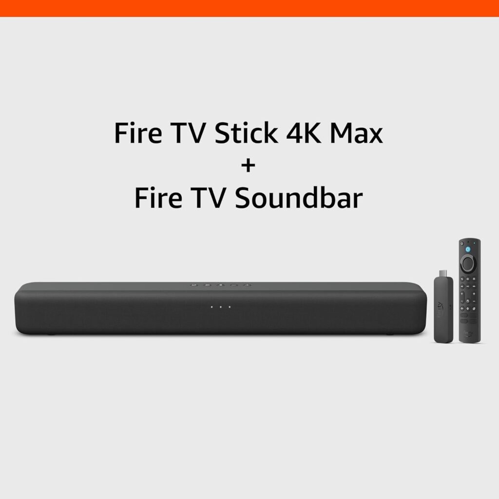 Amazon Fire TV Stick 4K Max (newest model), our most powerful 4K streaming stick with Wi-Fi 6E support, 16GB Storage, free and live tv