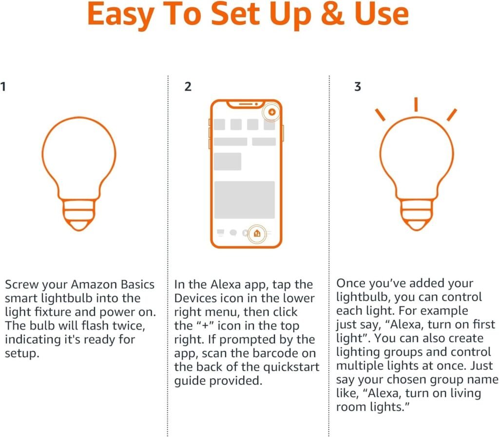 Echo Show 5 with Amazon Basics Smart Color Bulb