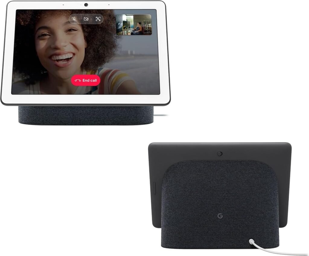 Google Nest Hub Max 10 Smart Display with Google Assistant - Charcoal