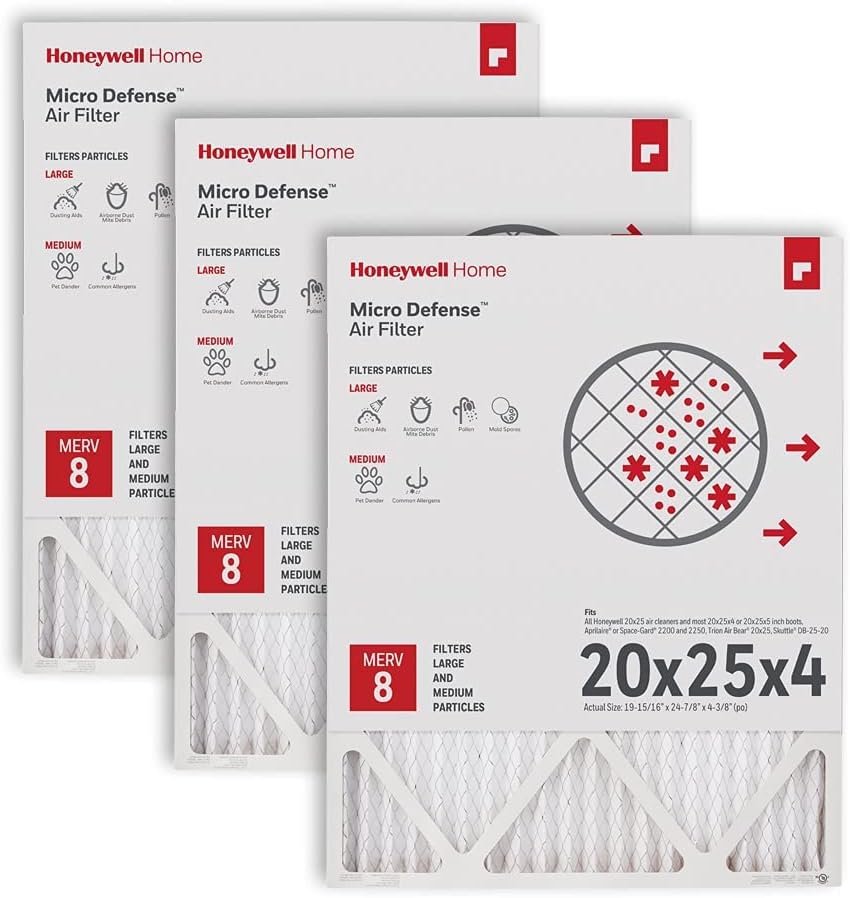 Honeywell Home RTH9600WF Smart Color Thermostat Energy Star Wi-Fi Programmable Touchscreen Alexa Ready - C-Wire Required, Not Compatible with Line Volt Heating