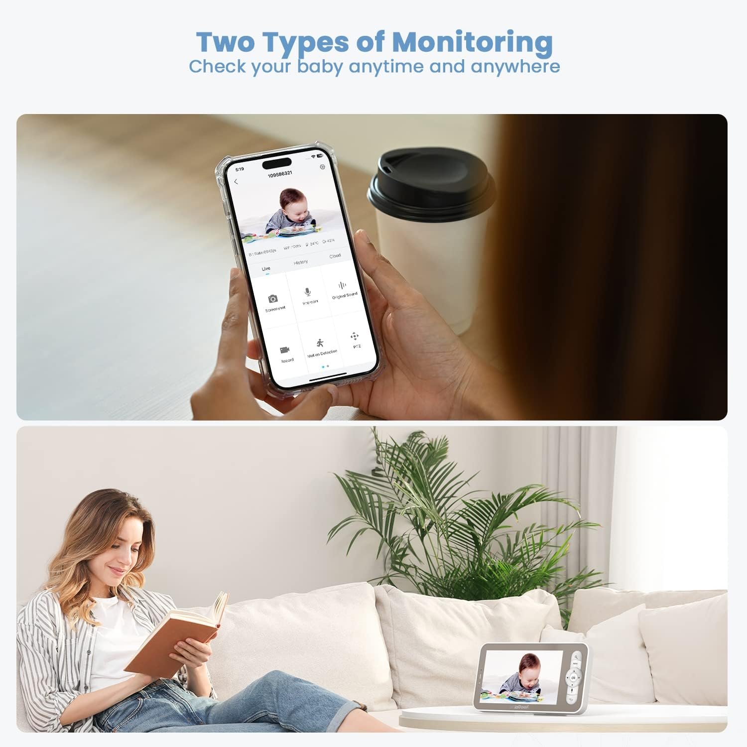 ieGeek 2K Split-Screen Baby Monitor Review
