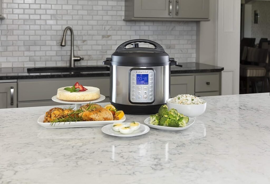 Instant Pot Duo Plus 9-in-1 Electric Pressure Cooker, Slow Cooker, Rice Cooker, Steamer, Sauté, Yogurt Maker, Warmer  Sterilizer, Includes App With Over 800 Recipes, Stainless Steel, 6 Quart