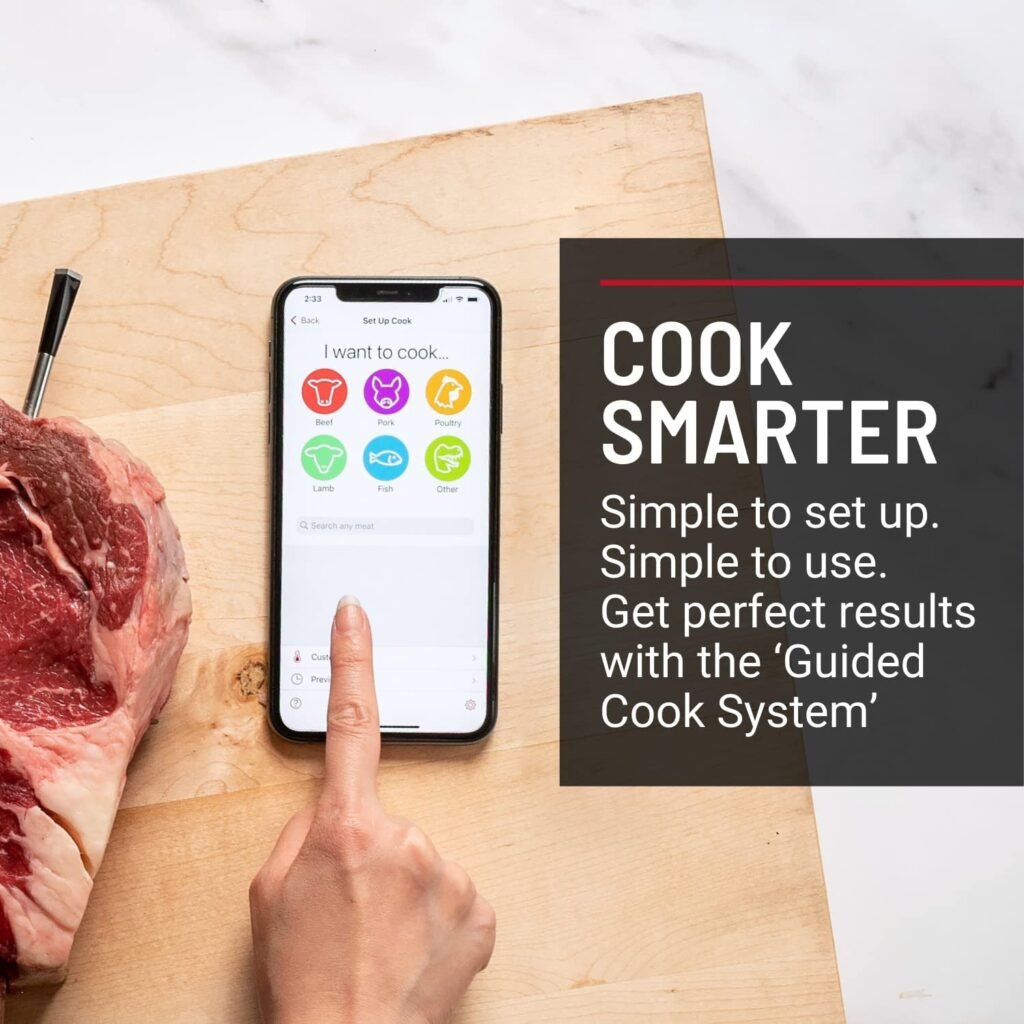 Original MEATER: Wireless Bluetooth Smart Meat Thermometer | for The Oven, Grill, BBQ, Kitchen | iOS Android App | Apple Watch, Alexa Compatible | Dishwasher Safe Original MEATER: Wireless Bluetooth Smart Meat Thermometer | for The Oven, Grill, BBQ, Kitchen | iOS Android App | Apple Watch, Alexa Compatible | Dishwasher Safe