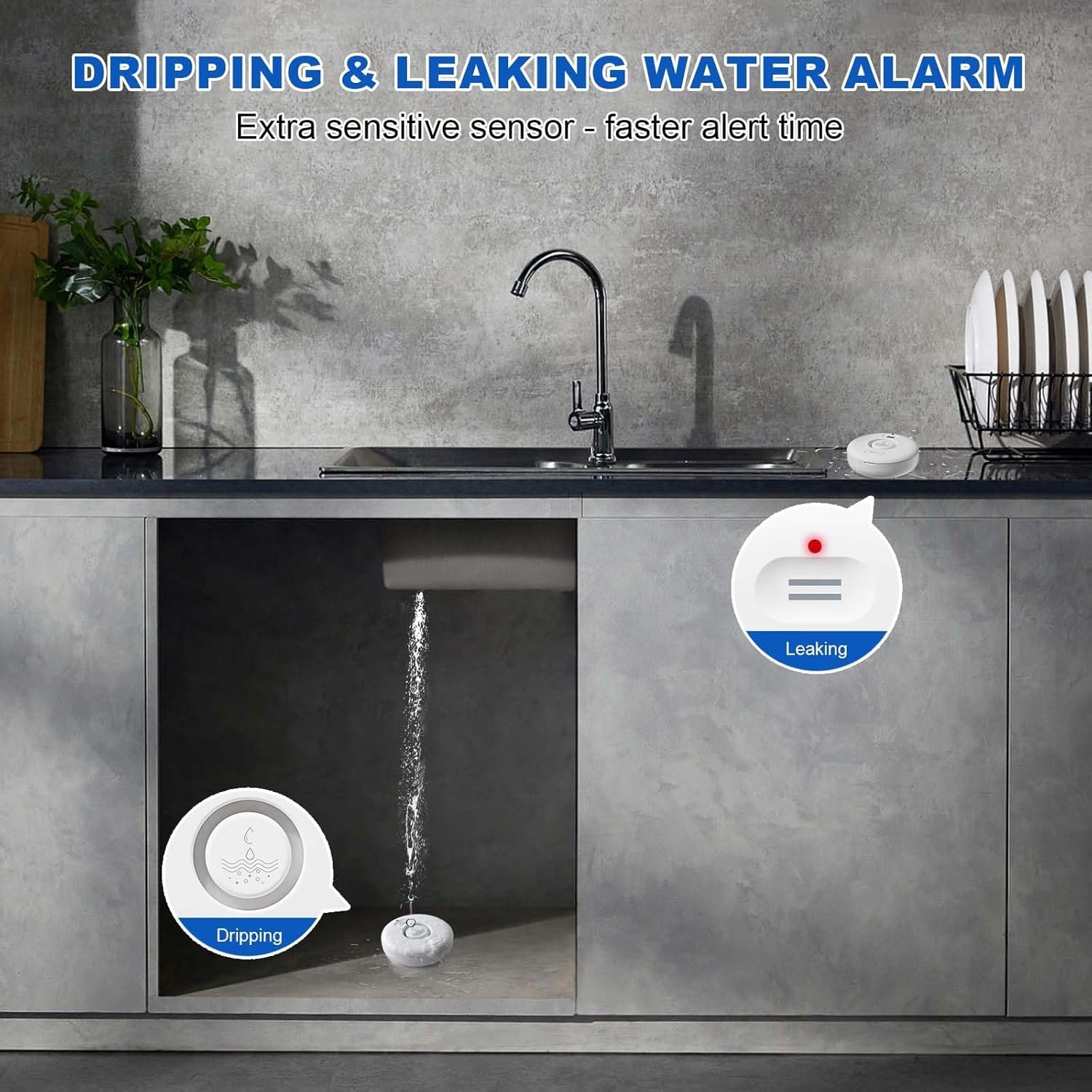 WiFi Water Leak Detector for Home review