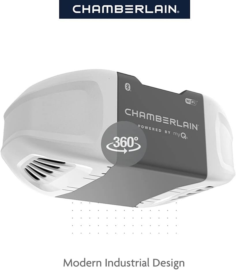 CHAMBERLAIN B2401 Smart Quiet Belt Drive Garage Door Opener review