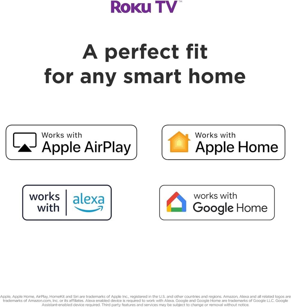 Hisense 40-Inch Class A4 Series FHD 1080p Smart Roku TV with Alexa Compatibility (40A4NR, 2024 Model) - Dolby Audio, Slim Bezel Design, Google Assistant