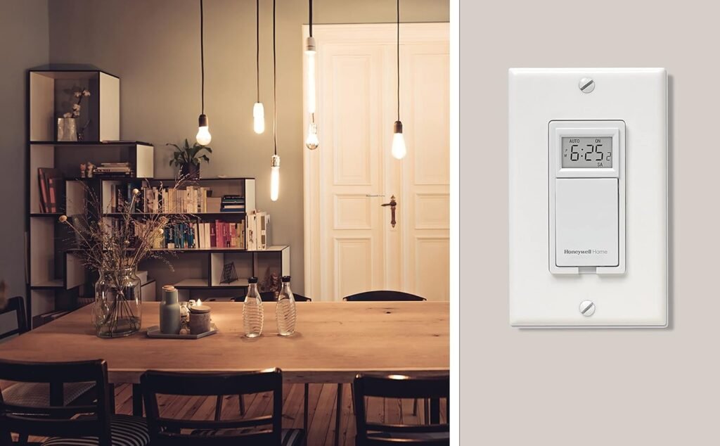Honeywell Home RTH8800WF2022, T5 WiFi Smart Thermostat, 7 Day-Programmable Touchscreen, Alexa Ready, Geofencing Technology, Energy Star, C-Wire Required