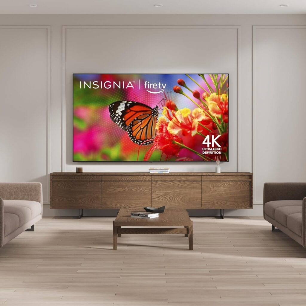 INSIGNIA 75-inch Class F50 Series LED 4K UHD Smart Fire TV with Alexa Voice Remote (NS-75F501NA25)