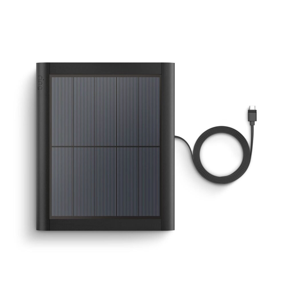 Ring Solar Panel (2nd Generation), 4W for Stick Up Cam, Stick Up Cam Pro, Spotlight Cam Plus, Spotlight Cam Pro - White