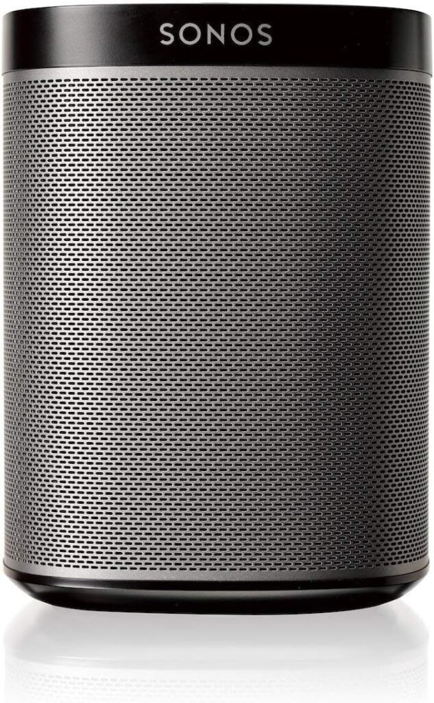 SONOS Play:1 Compact Wireless Speaker for Streaming Music. Compatible with Alexa. (Black) (Renewed)