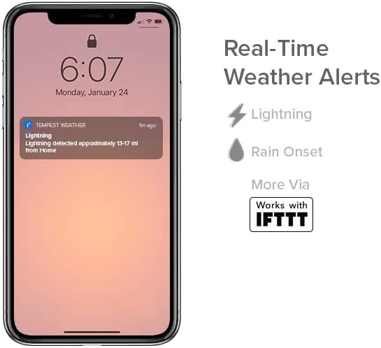Tempest Weather System with Built-in Wind Meter, Rain Gauge, and Accurate Weather Forecasts, Wireless, App and Alexa Enabled