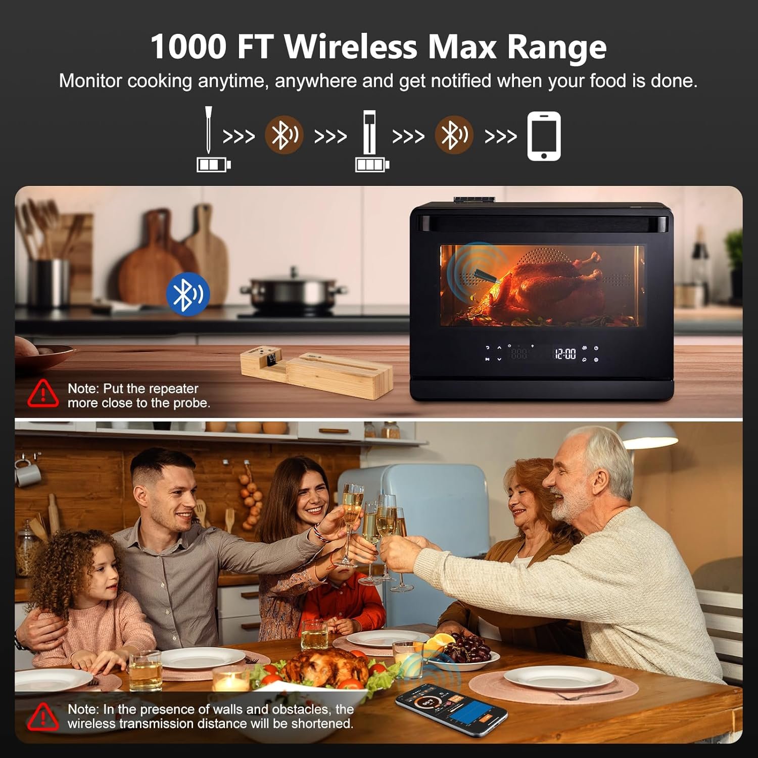 1000 FT Bluetooth Meat Thermometer Review