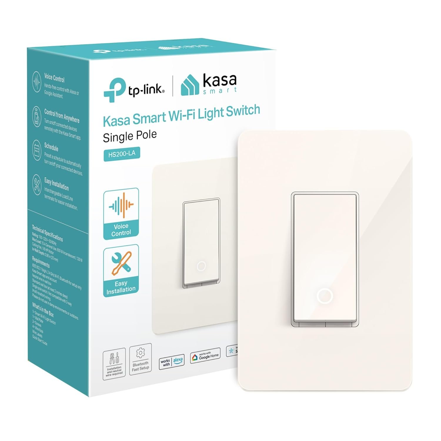 Kasa Smart Light Switch HS200-BL review