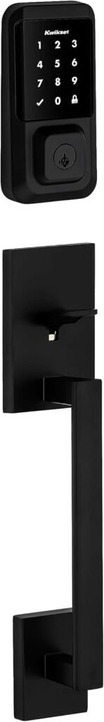 Kwikset Halo Wi-Fi Smart Lock, Keyless Entry Front Door Touchscreen Deadbolt, Matte Black Finish, Grade AAA Certified, UL Listed, Easy Install No Hub, App Control, Digital Remote Lock Kwikset Halo Wi-Fi Smart Lock, Keyless Entry Front Door Touchscreen Deadbolt, Matte Black Finish, Grade AAA Certified, UL Listed, Easy Install No Hub, App Control, Digital Remote Lock