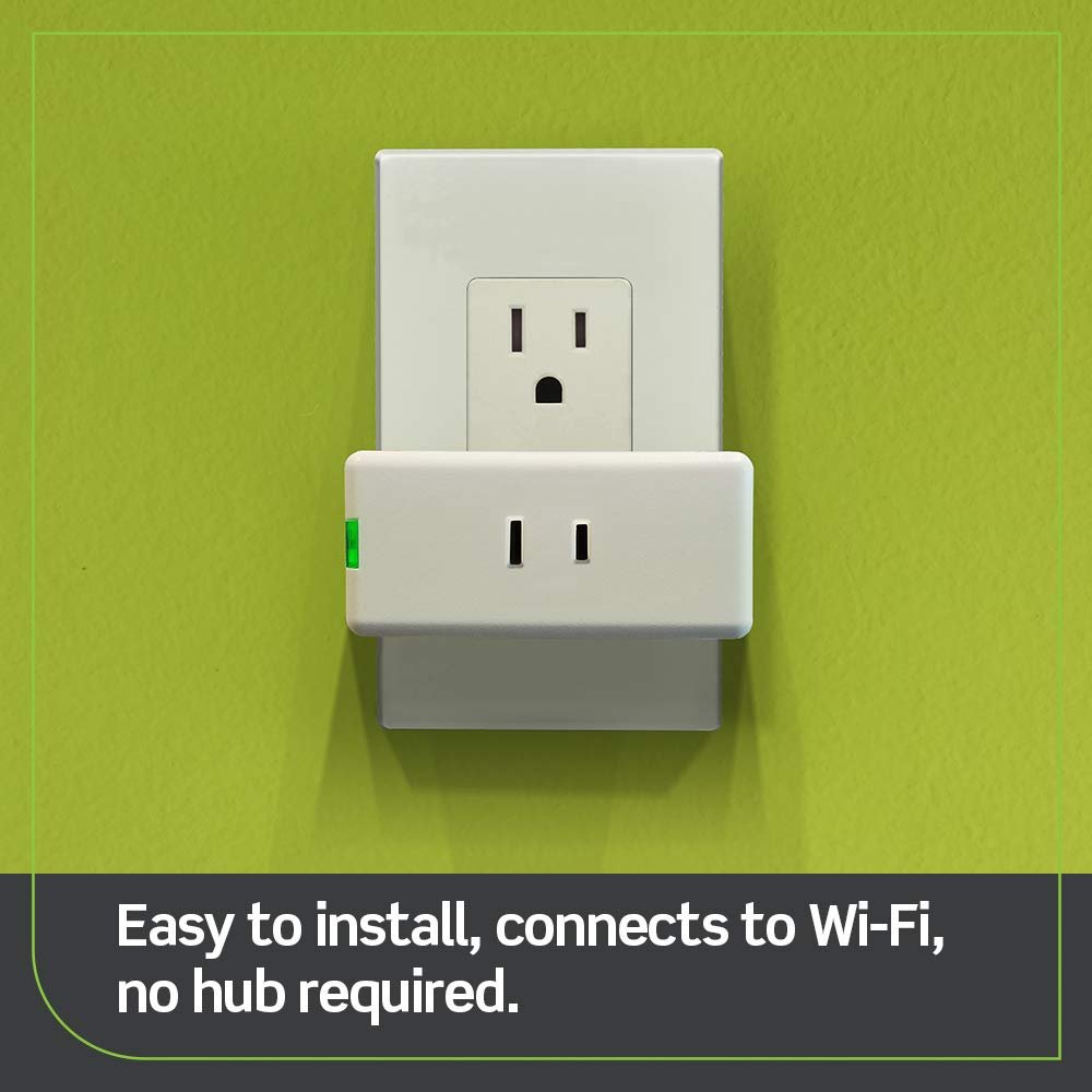 Leviton Decora Smart Switch, Wi-Fi 2nd Gen, Neutral Wire Required, Works with Matter, My Leviton, Alexa, Google Assistant, Apple Home/Siri  Wired or Wire-Free 3-Way, D215S-2RW, White