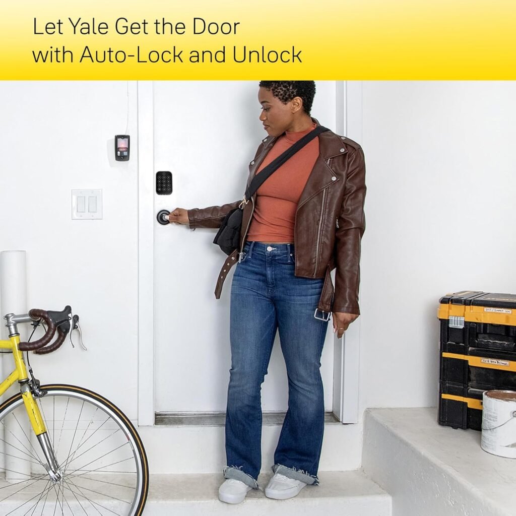 Yale Security Assure Lock 2 with Wi-Fi, Keypad Smart Lock with Back-Up Key in Satin Nickel - YRD410-WF1-619