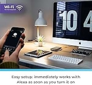 Echo Show 5 with Globe Electric Smart Bulb