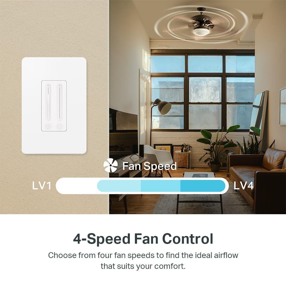 Kasa Smart Ceiling Fan Control & Dimmer Switch Review