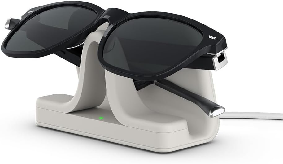 Amazon Echo Frames (newest model), Smart glasses with Alexa, Square frames in Classic Black with polarized sunglass lenses