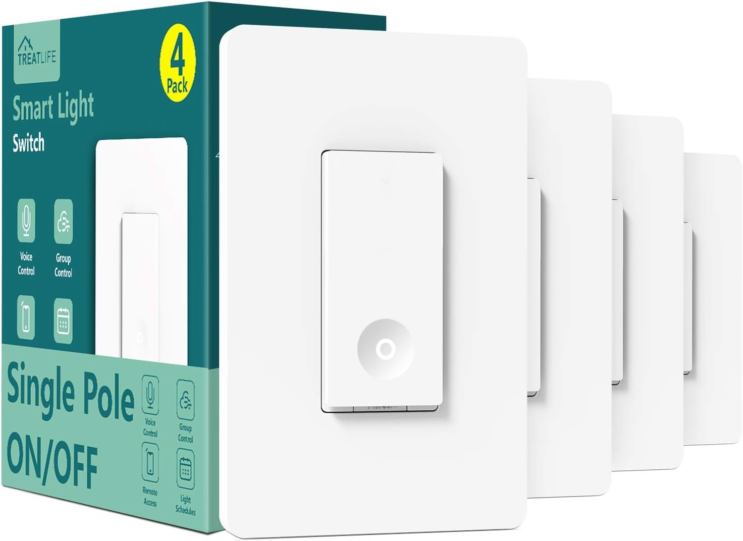 TREATLIFE Smart Switch 4 Pack Review
