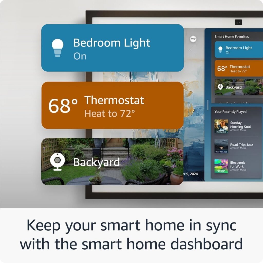 Amazon Echo Show 15 bundle with Sengled LED Smart Light Bulb (A19)