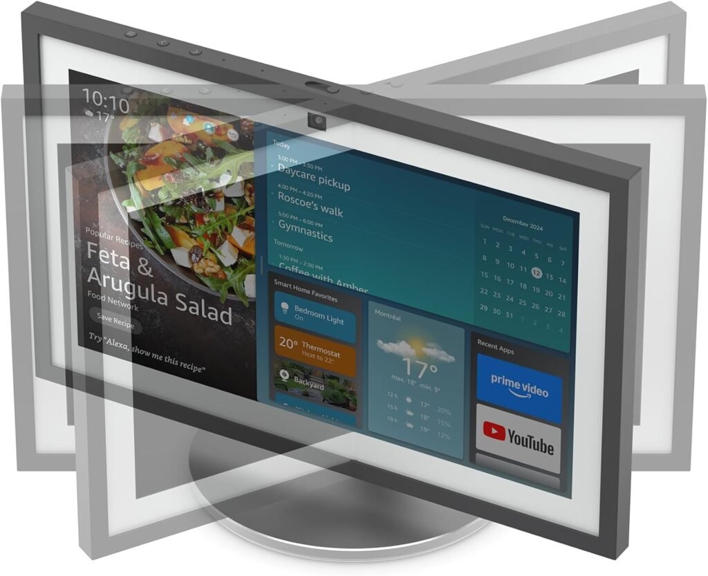 Echo Show 15 (2024 release) with Amazon Premium Adjustable Stand
