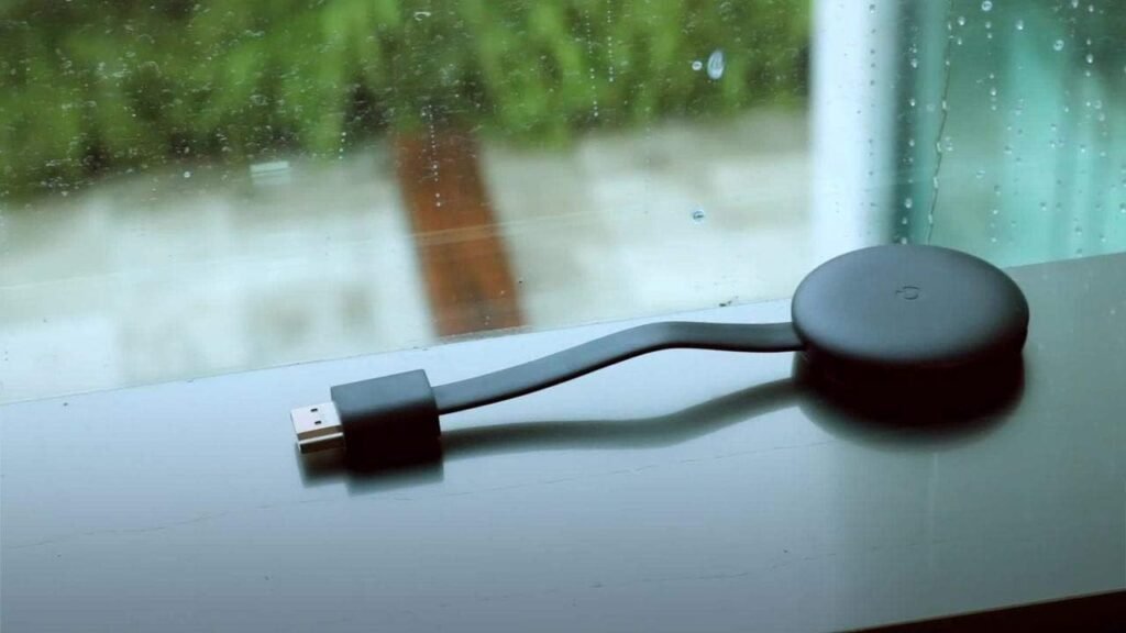 Google Chromecast - Streaming Device with HDMI Cable - Stream Shows, Music, Photos, and Sports from Your Phone to Your TV