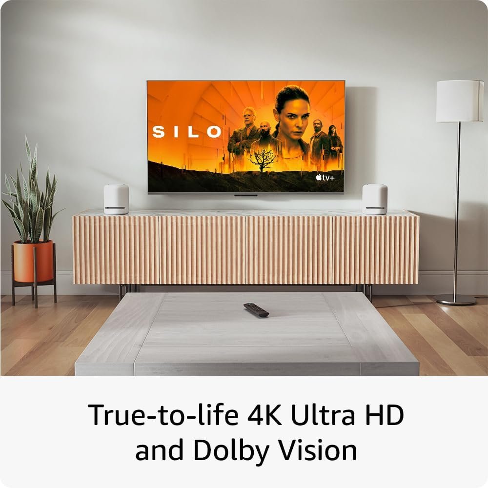 Like-New Amazon Fire TV Stick 4K Max streaming device (newest model) with AI-powered Fire TV Search, supports Wi-Fi 6E, free  live TV without cable or satellite