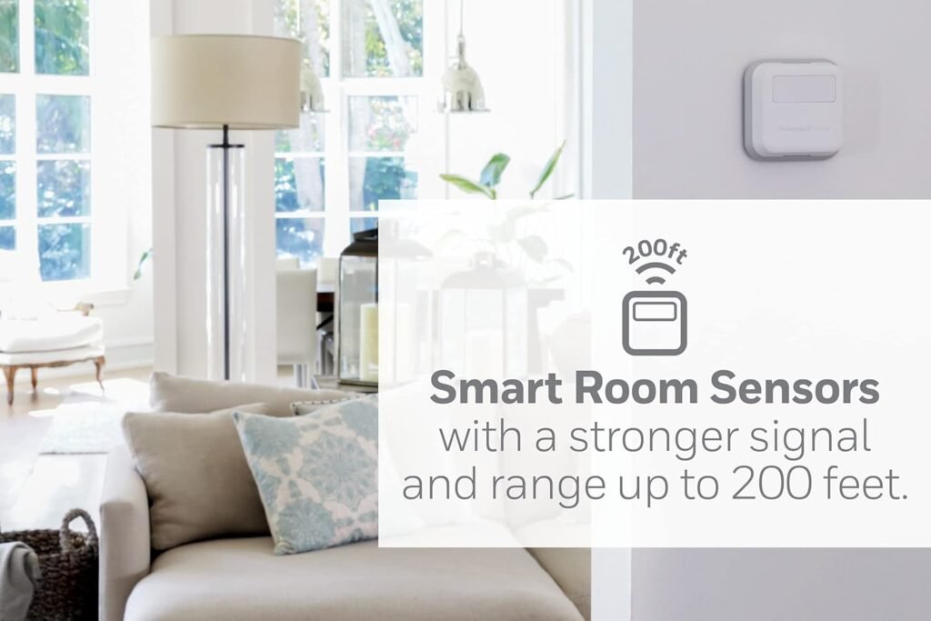 RCHT9510WF T9 Wi-Fi Smart Thermostat + RCHTSENSOR-2PK Smart Room Sensor (2-Pack)