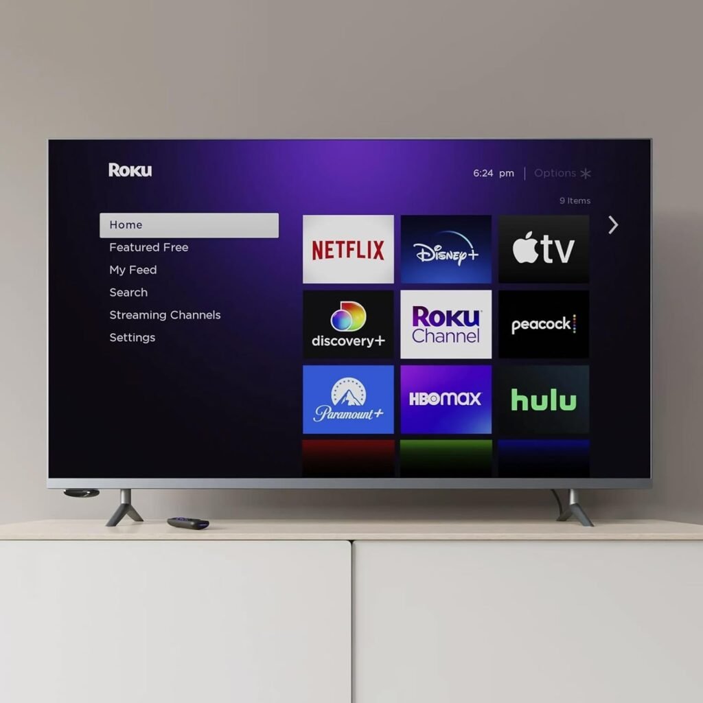 Roku Express 4K+ | HD/4K/HDR Streaming Device with Voice Remote, TV Controls, Fast Wi-Fi, Premium HDMI Cable, and Easy Setup