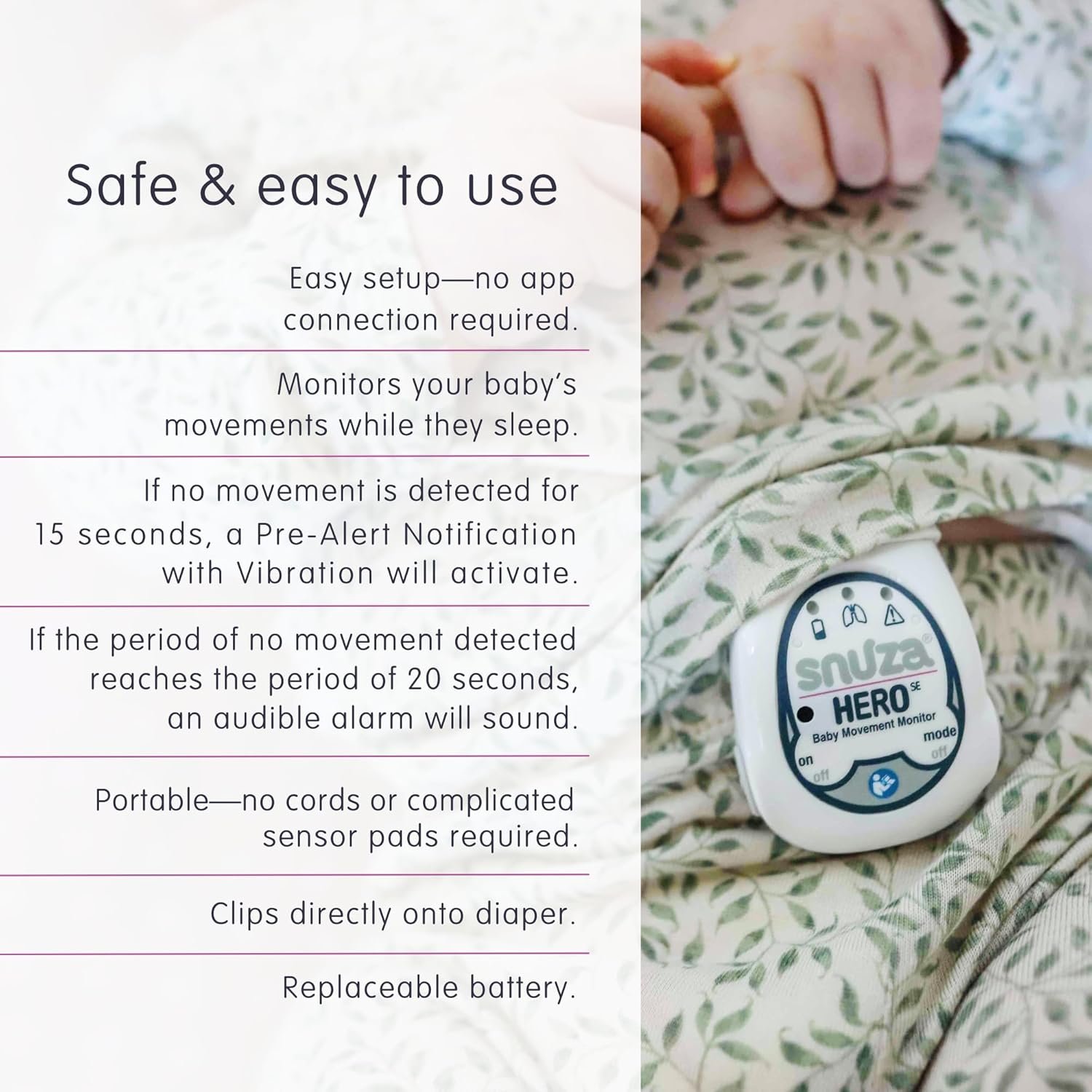 Snuza Hero Baby Monitor Review
