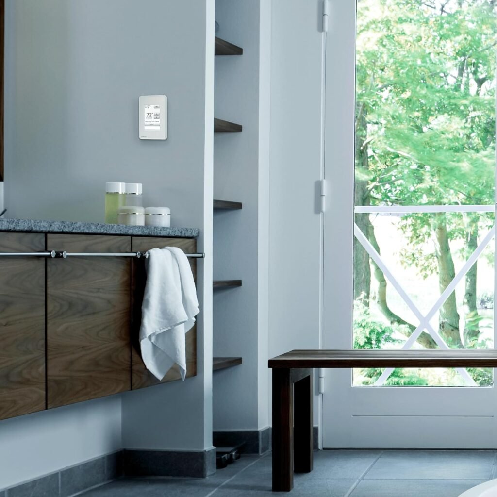 WarmlyYours UTN4-4999 nTrust Non Programmable Thermostat, with Floor Sensor, Class A GFCI, (White)