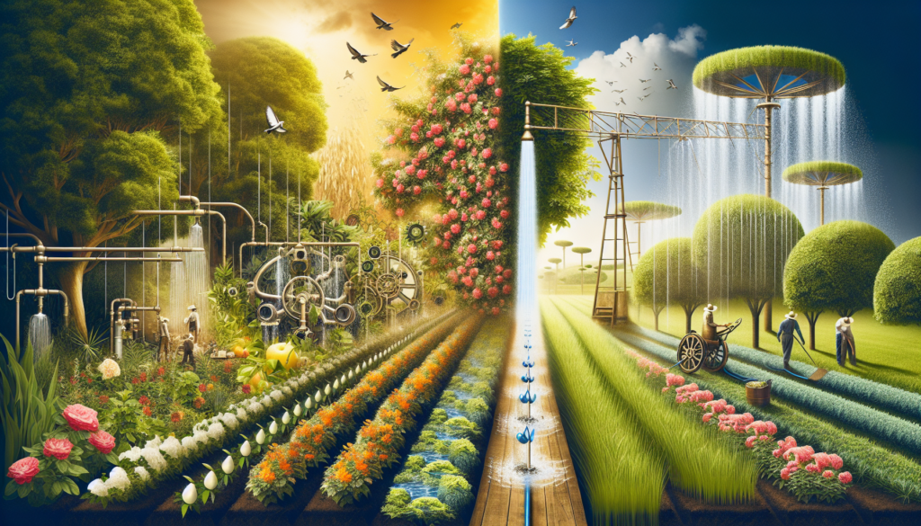 Smart Irrigation Vs. Traditional Sprinkler Systems